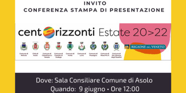 La conferenza stampa di presentazione di Centorizzonti Estate 2022